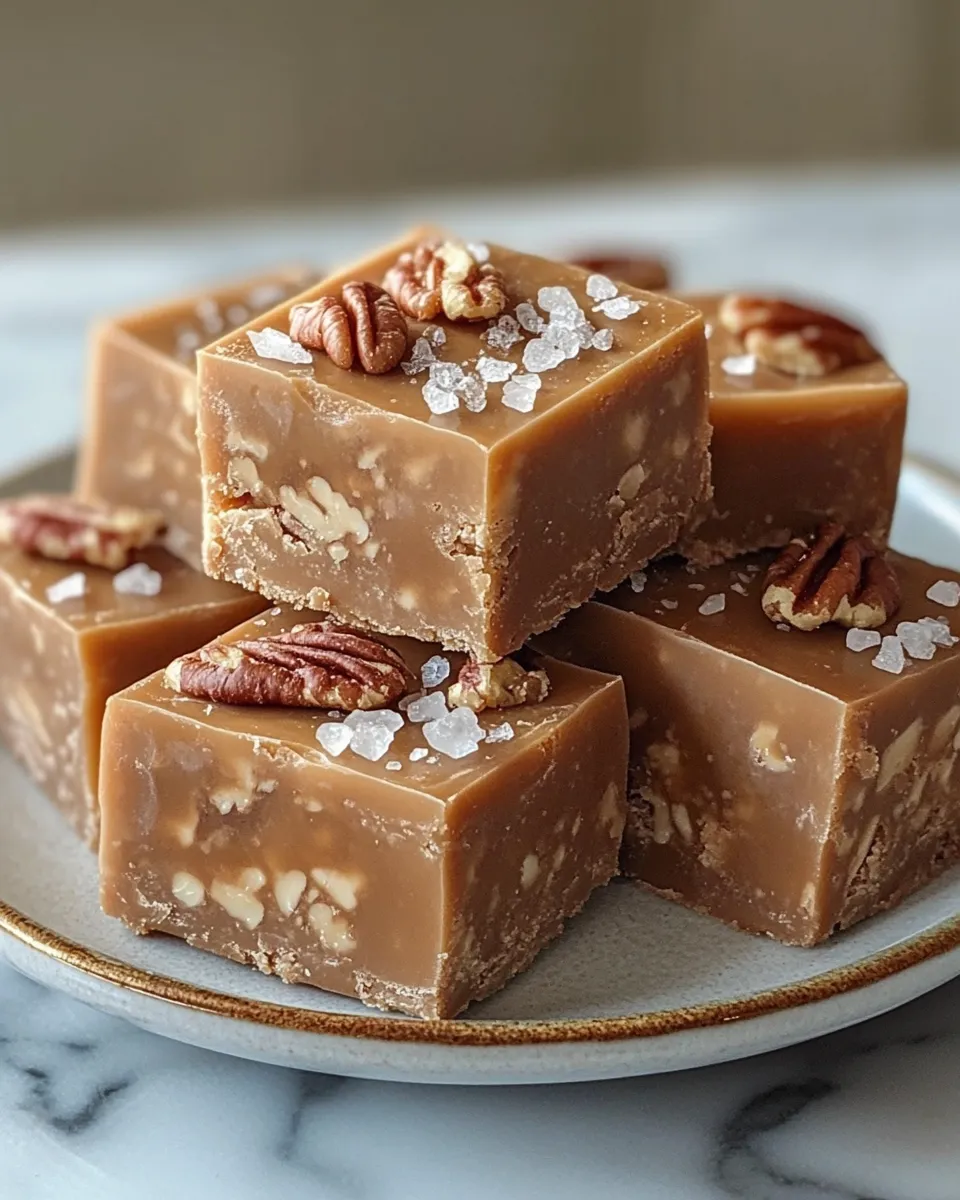 Salted Caramel Pecan Fudge Everyone Will Love