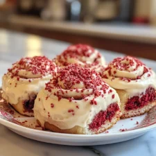 Red Velvet Cinnamon Rolls Recipe