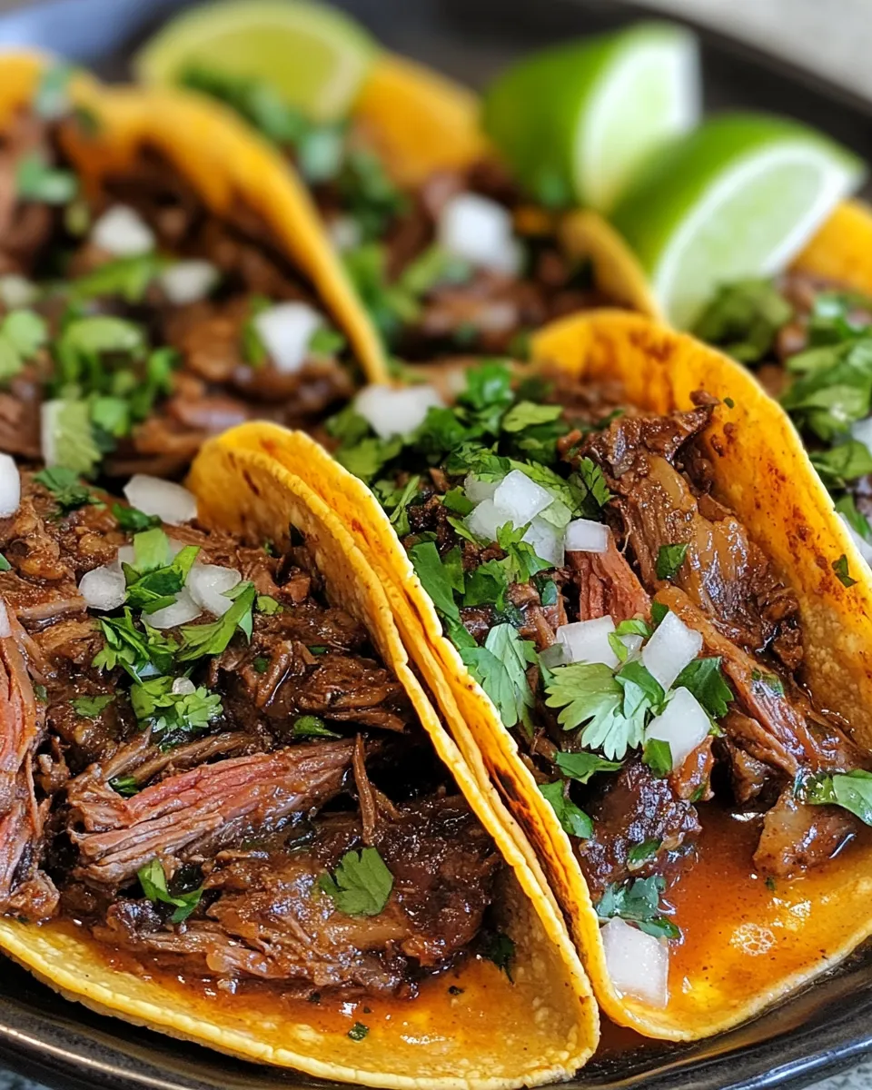 Easy Birria Tacos Recipe for Taco Lovers