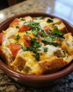Cheesy & Flavorful Green Chile Strata Recipe 30 0 2 36