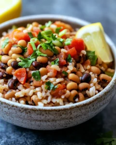 Cajun Black Eyed Pea Rice Bowl Everyone Will Love 35 0 2 53