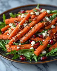 Honey Roasted Carrot & Arugula Salad Everyone Will Love 25 0 2 68