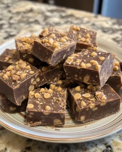 Easy & Delicious Chocolate Toffee Crunch Fudge 18 0 2 71