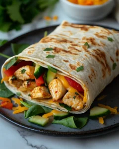 Easy Cheesy Garlic Chicken Wraps with Fresh Veggies 29 0 3 2025 11 27T042901.544