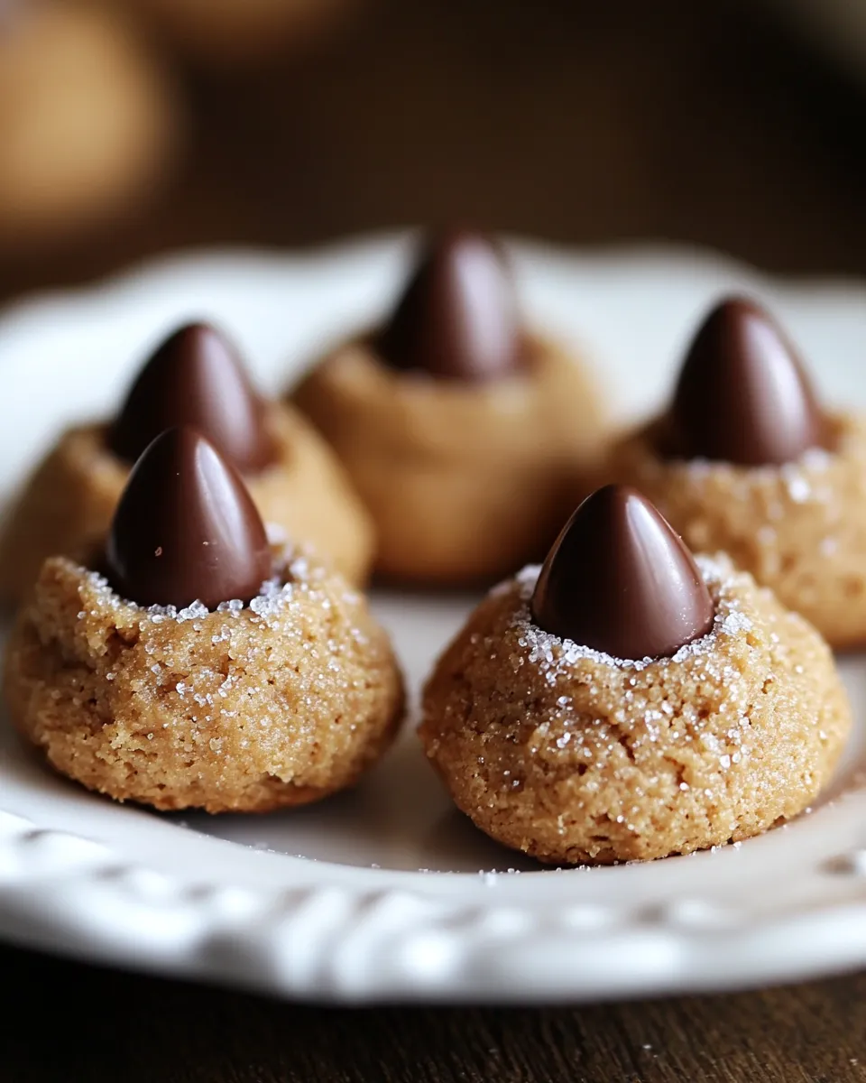 Melt-in-Your-Mouth Peanut Butter Blossoms Recipe