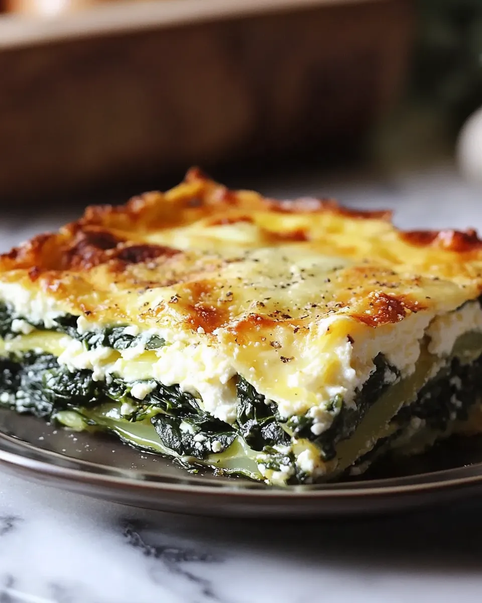 Savory Spinach and Feta Casserole – So Simple & Flavorful