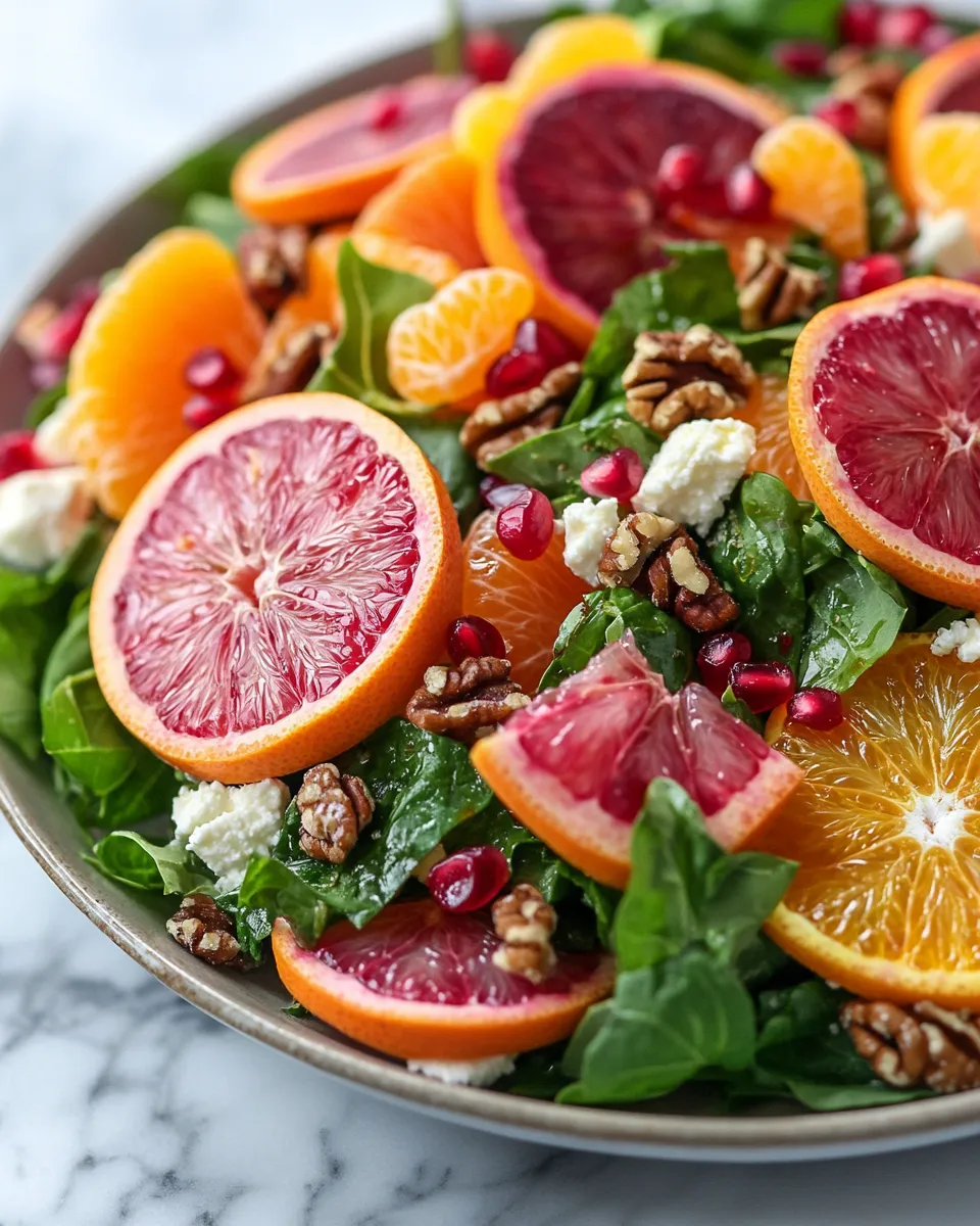 Bright & Flavorful Winter Citrus Sunshine Salad