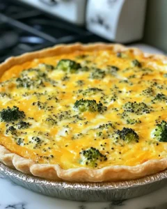 Easy Broccoli Cheddar Quiche Bake for Brunch 25 0 3 36