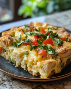 Cheesy & Flavorful Green Chile Strata Recipe 31 0 3 39
