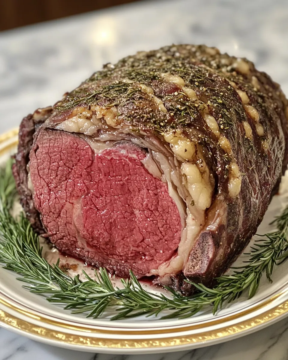 Rosemary Garlic Horseradish Prime Rib Roast Everyone Will Love