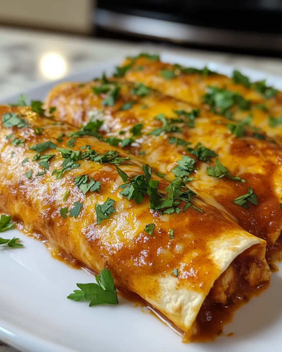 I Made Chicken Enchiladas and Everyone Asked for the Recipe