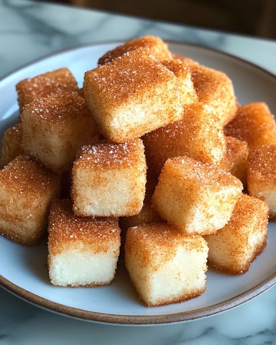 Crispy Angel Cake Churro Bites Everyone Loves
