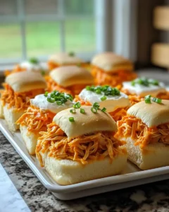 Easy Buffalo Chicken Sliders for Any Party 27 0 0 5