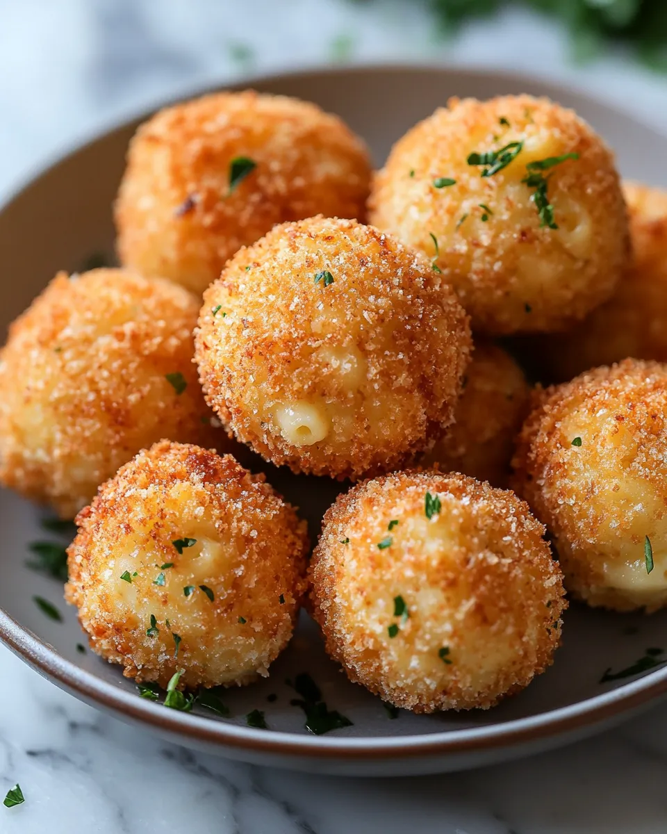 Crispy Air Fryer Mac & Cheese Balls You’ll Crave Daily