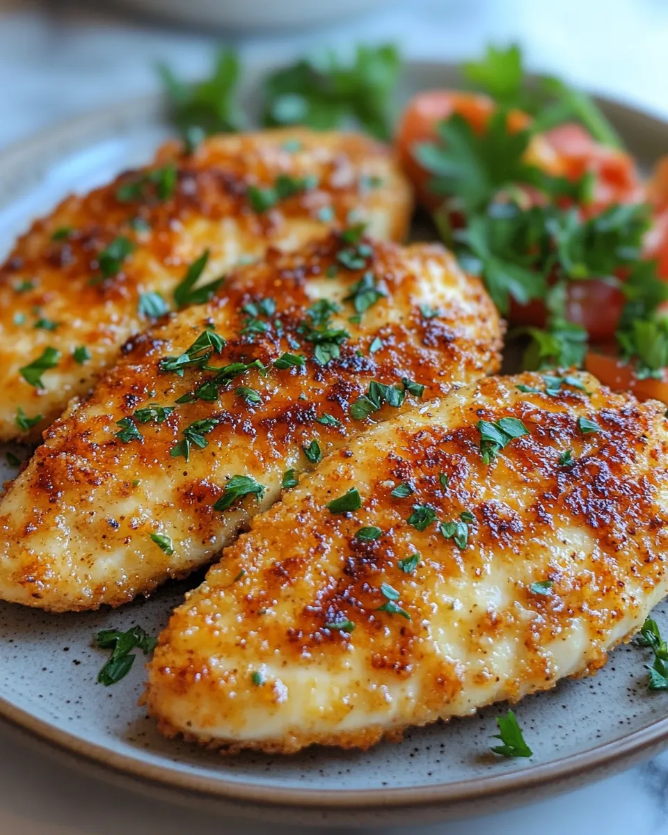 Juicy Parmesan Chicken Like Longhorn Steakhouse