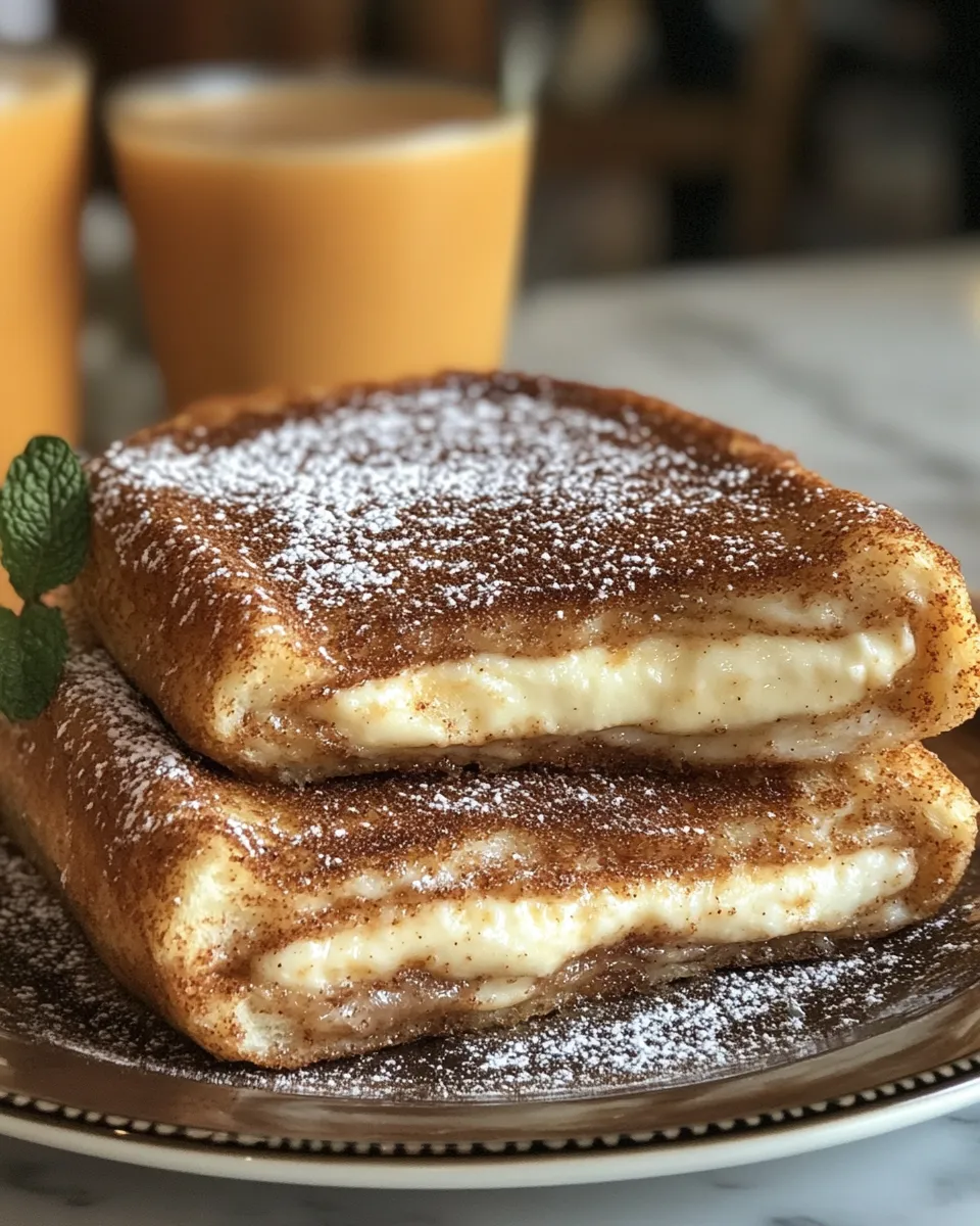 This Churro Stuffed French Toast Is Next-Level Good