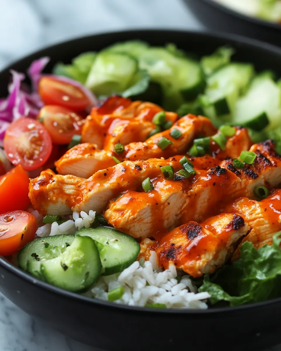 Irresistible Buffalo Chicken Bowls: A Weeknight Hit
