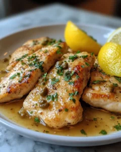 Easy Crockpot Chicken Piccata for Busy Days 28 0 0 31