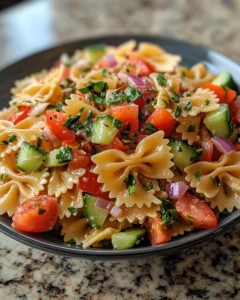 Creamy Bow Tie Pasta Salad You Must Make 27 0 0 7 1