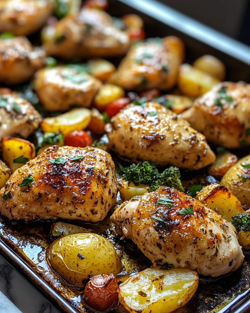 Mouthwatering Sheet Pan Garlic Butter Chicken and Veggies: Simple Comfort Win