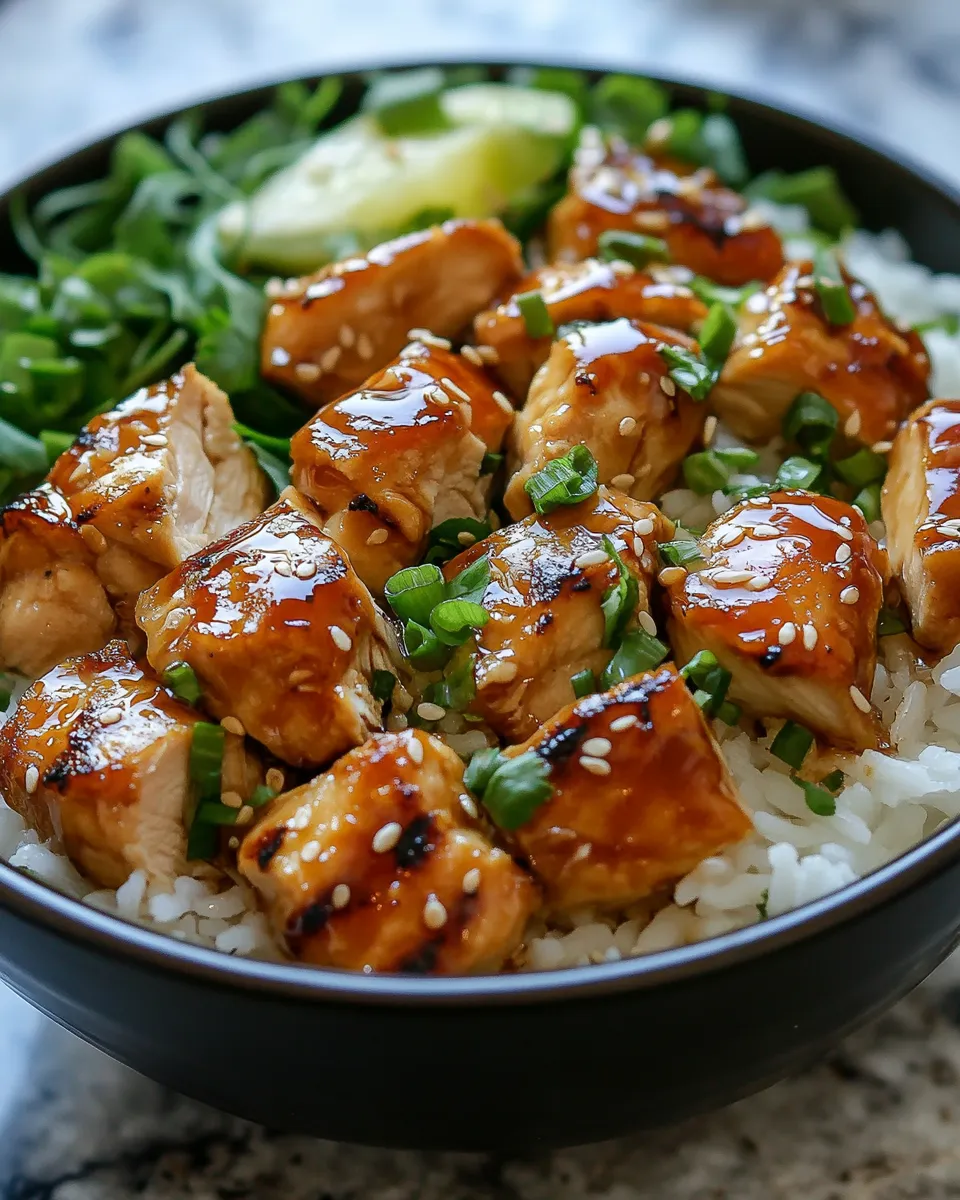 Easy Teriyaki Chicken Rice Bowl Dinner Made Simple