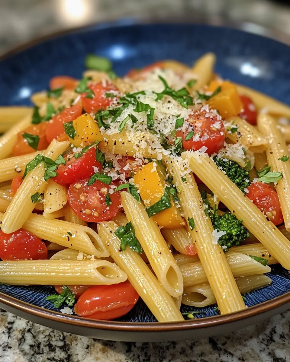 Vibrant Pasta Primavera: Easy Weeknight Favorite
