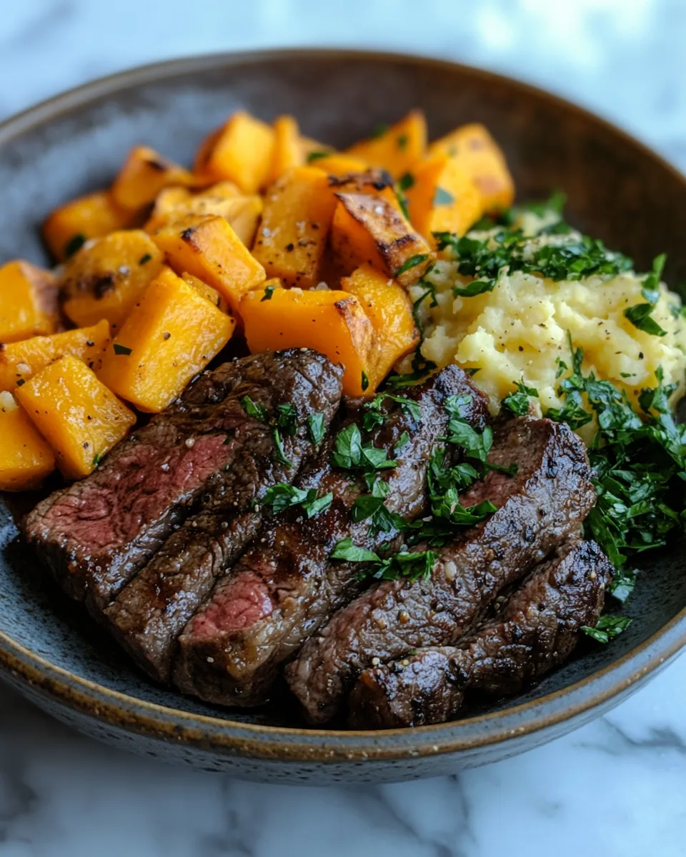 Craveworthy Steak & Sweet Mash Bowl – Sweet Savory Bliss