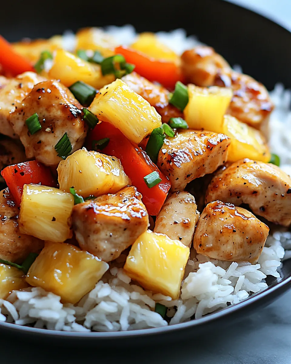 This Pineapple Chicken with Rice Always Gets Seconds