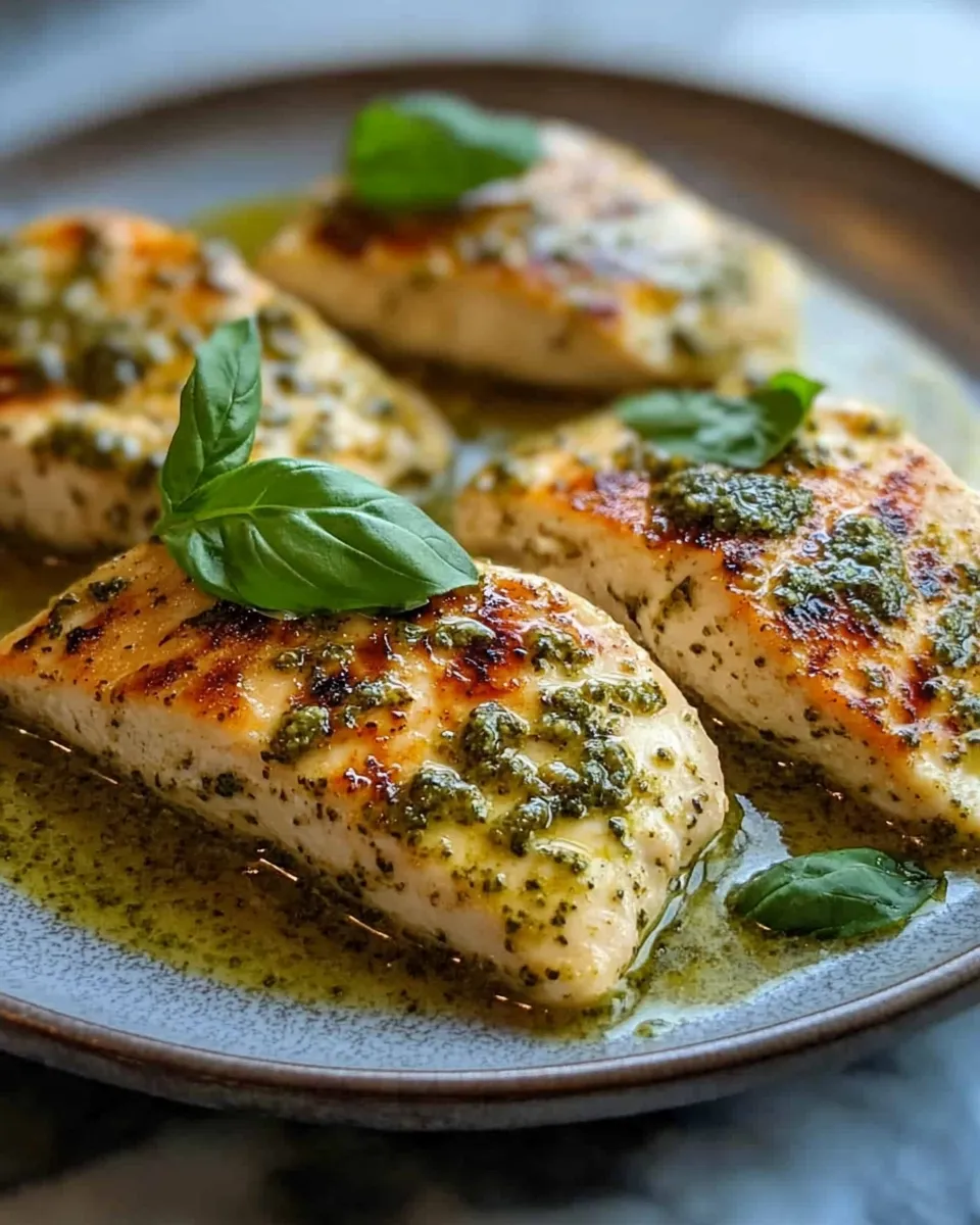 Creamy Pesto Chicken Everyone Is Obsessed With