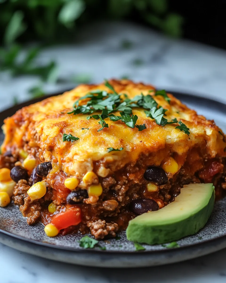 Easy Texas Tamale Pie Casserole for Busy Nights