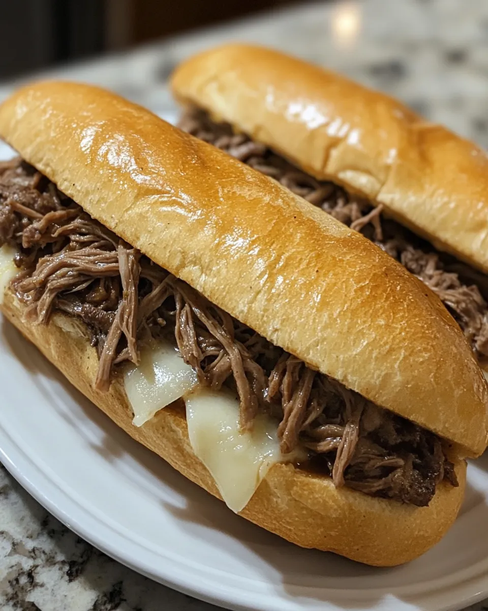 Classic Crockpot French Dip Sandwiches – Easy Comfort Hero