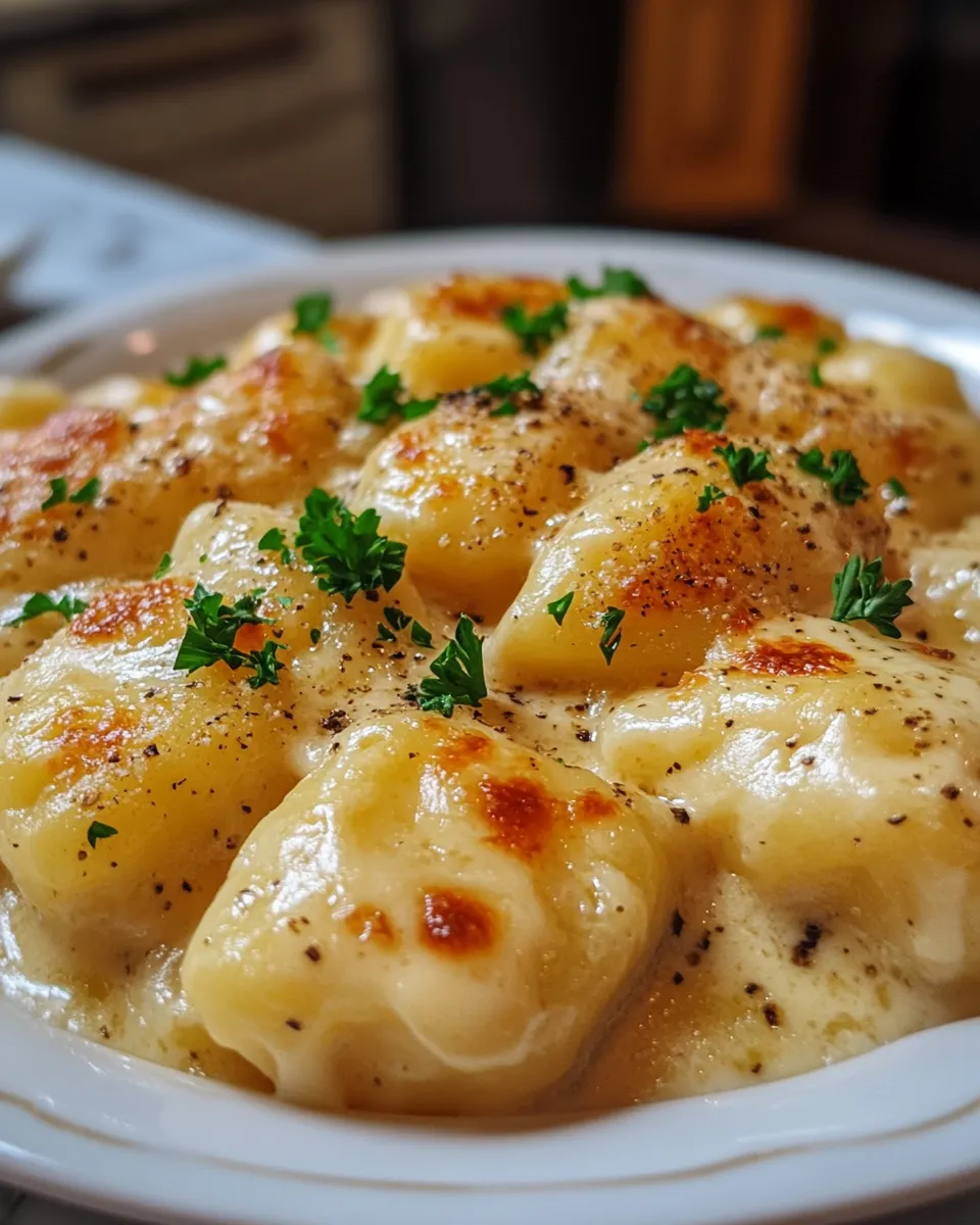 Creamy Millionaire Gnocchi Spoon-Licking Bliss