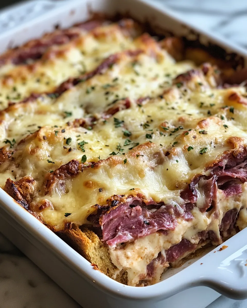 Classic Homemade Reuben Bake Your Family Will Love