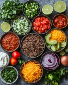 Heavenly Beef Tacos loaded fiesta vibes 9 0 0 2