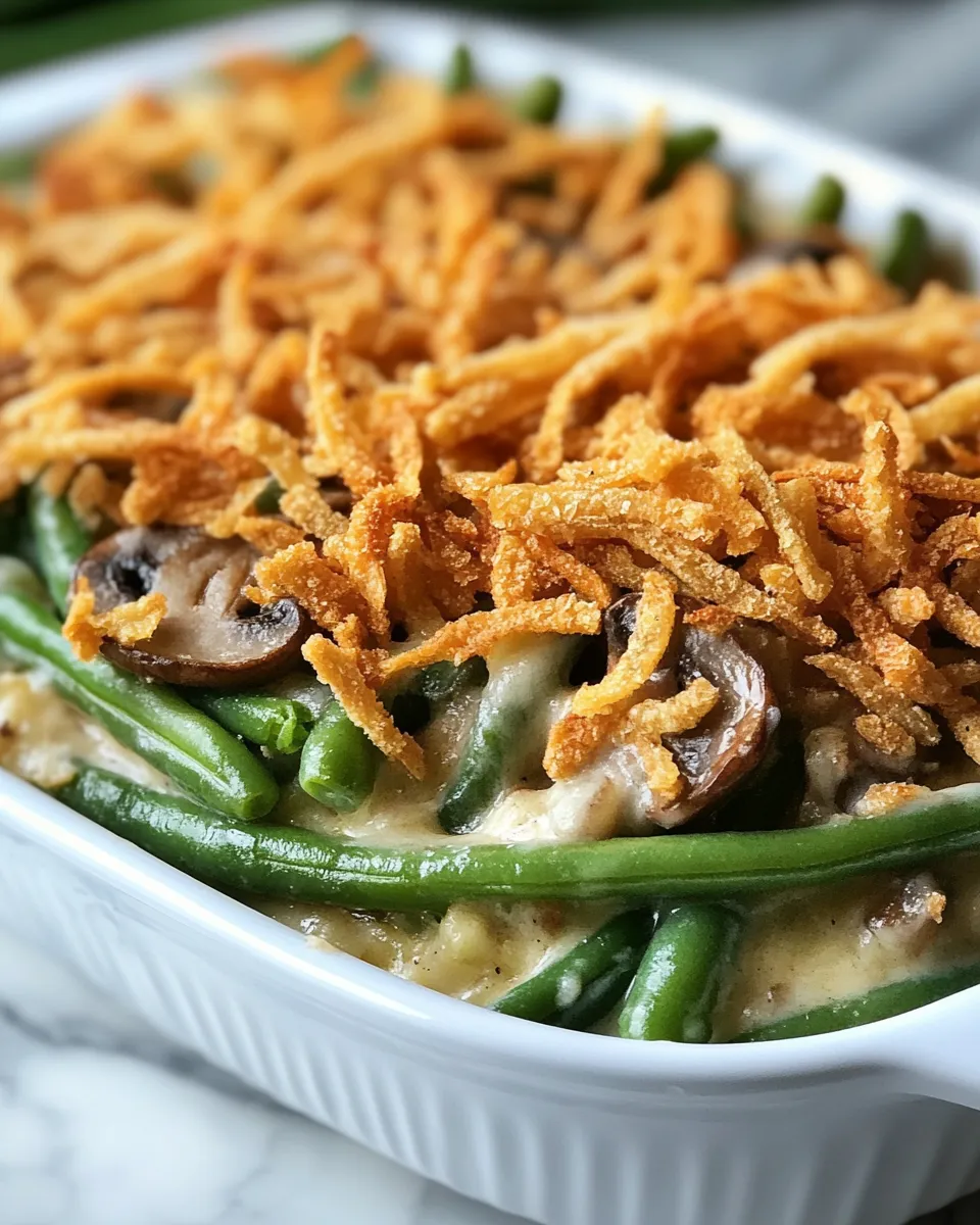 Must-Try Green Bean Casserole: An Easy Holiday Win