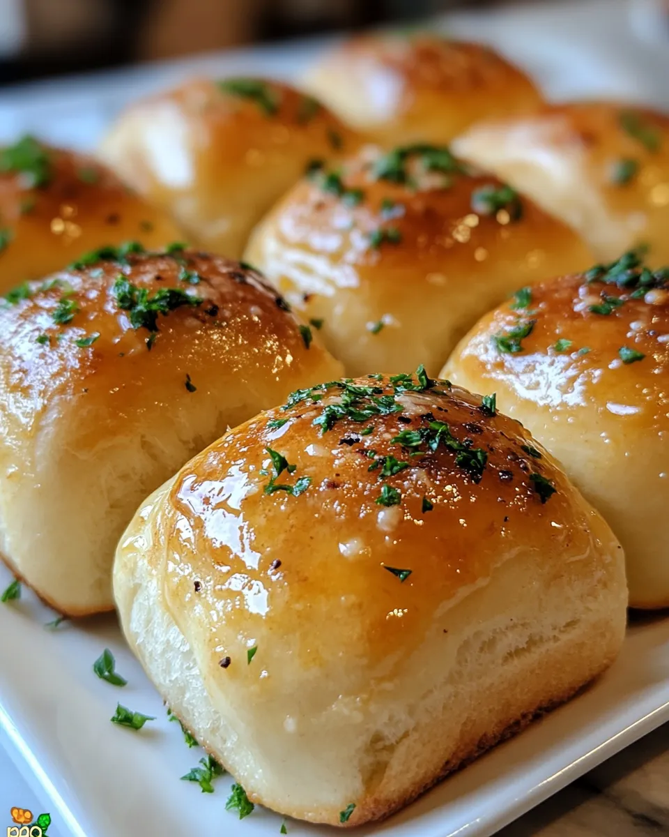 Buttery Garlic Butter Bread Rolls: Warm Comfort Bite