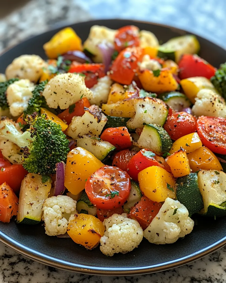 Heavenly Marry Me Roasted Vegetable Medley Flavor Packed Bliss