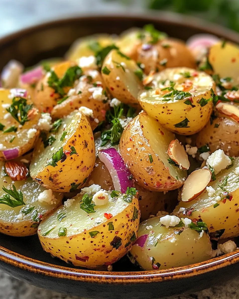 Fresh Green Bean Potato Salad Garden Party Favorite