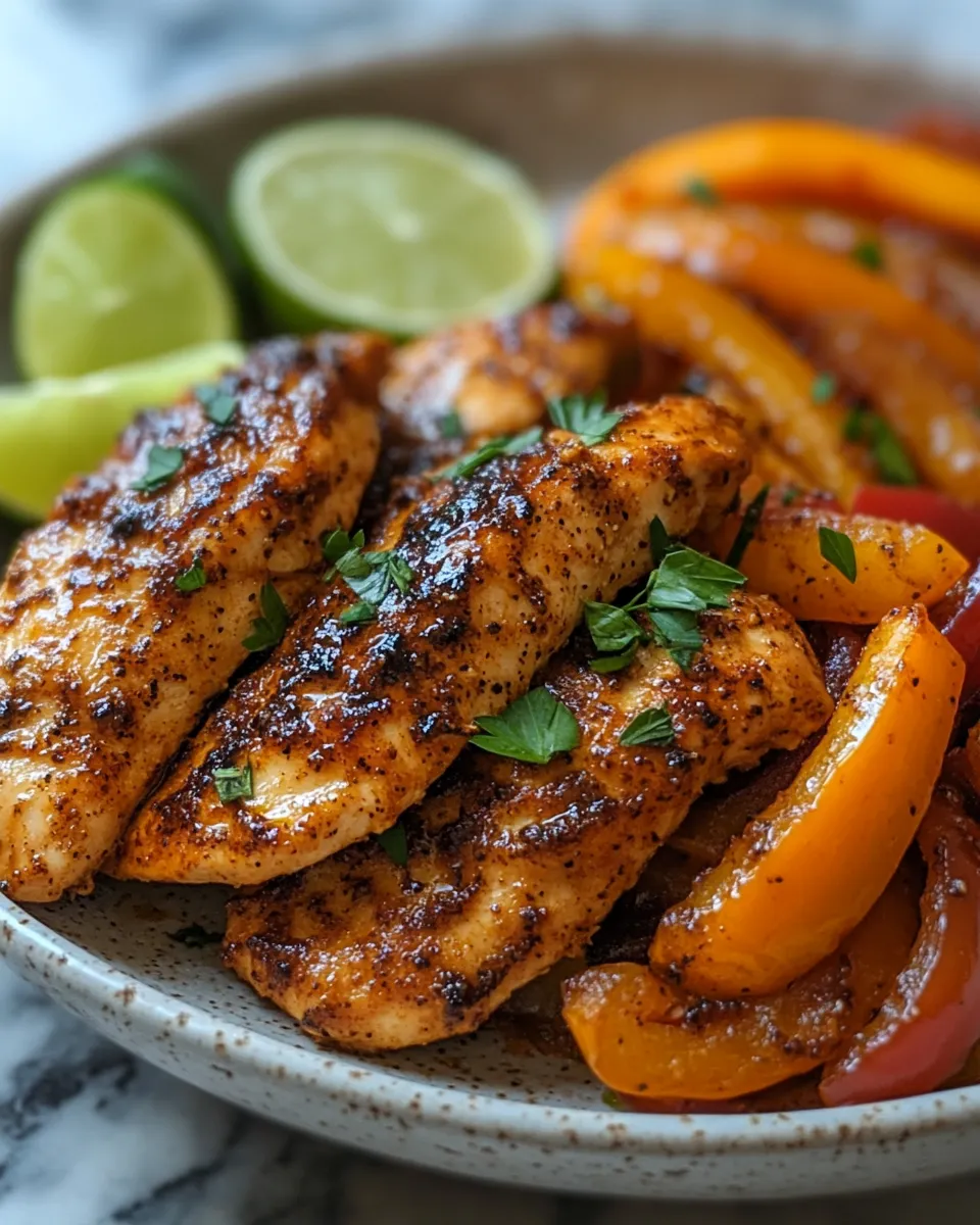 Craveworthy Cajun Chicken with Sweet Bell Peppers Zesty Comfort Classic