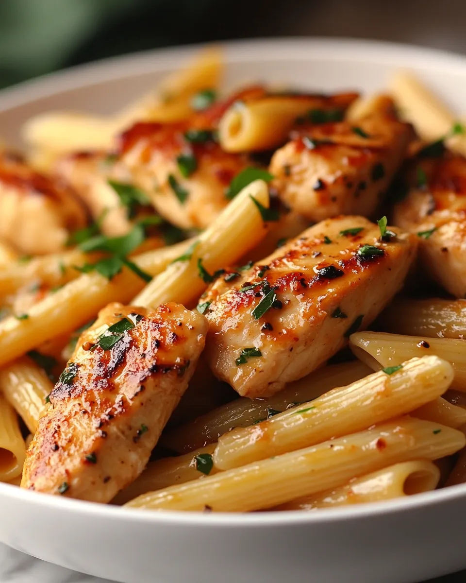Incredible Honey Pepper Chicken Panini Pasta