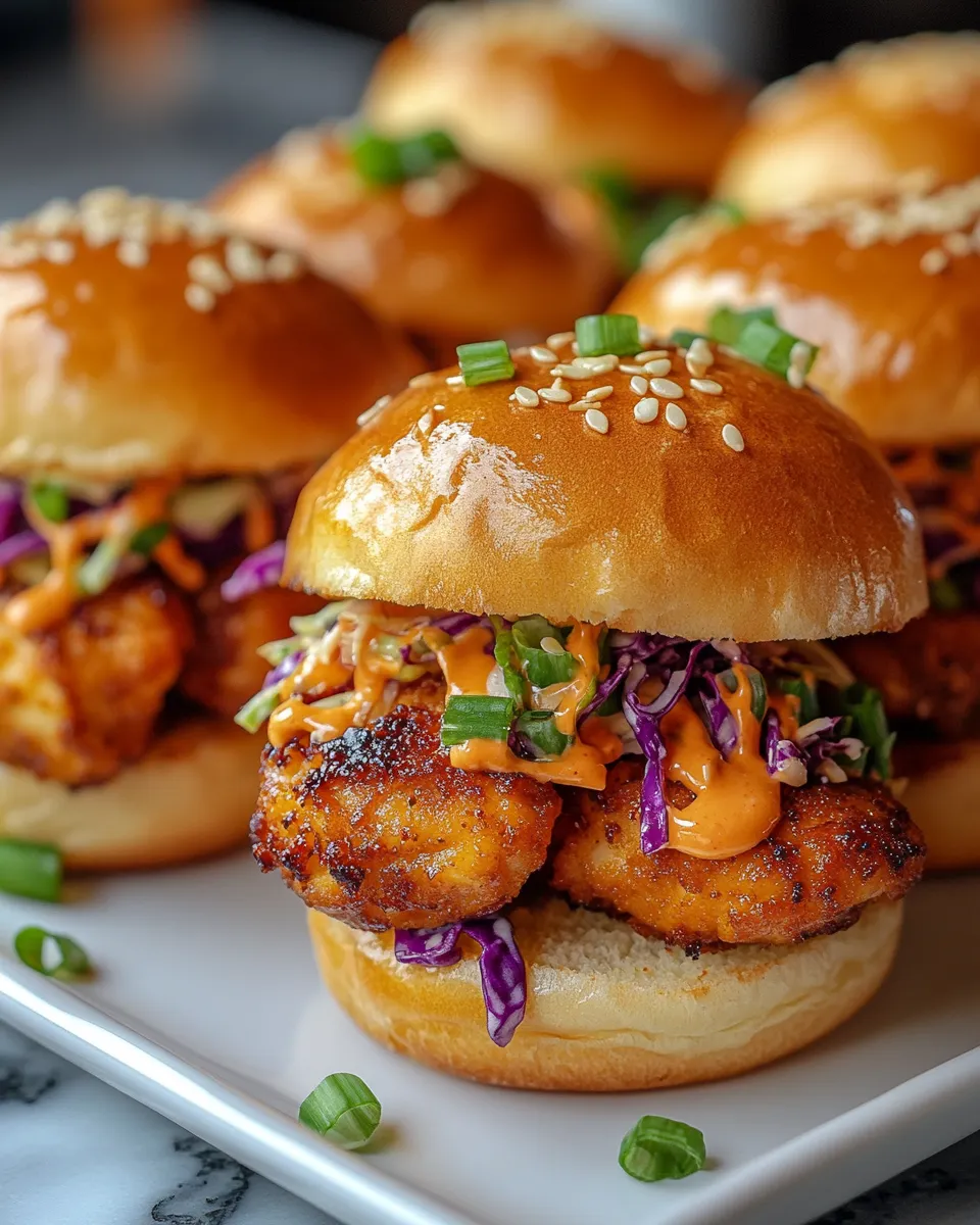 Insanely Bang Bang Chicken Sliders Bold Bite Magic