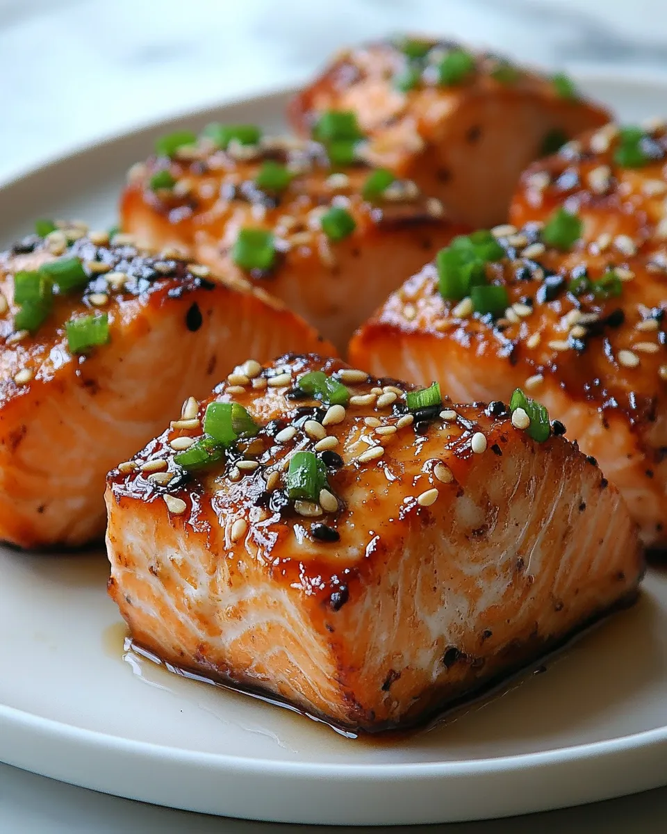 Must Try Honey Garlic Salmon Bites Better Than Takeout