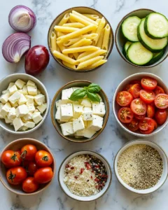 Ultimate Baked Feta Pasta with Vegetables 31 0 1 12