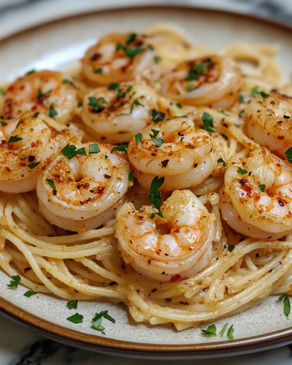 Heavenly Cajun Shrimp Pasta Creamy Garlic Heat