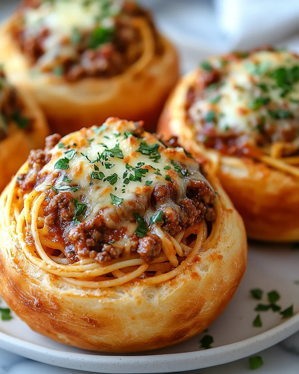 Irresistible Spaghetti Garlic Bread Bowls: A Carb Lover Dream