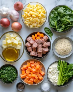 Mouthwatering Creamy Parmesan Italian Sausage Ditalini Soup 32 0 2 3 1