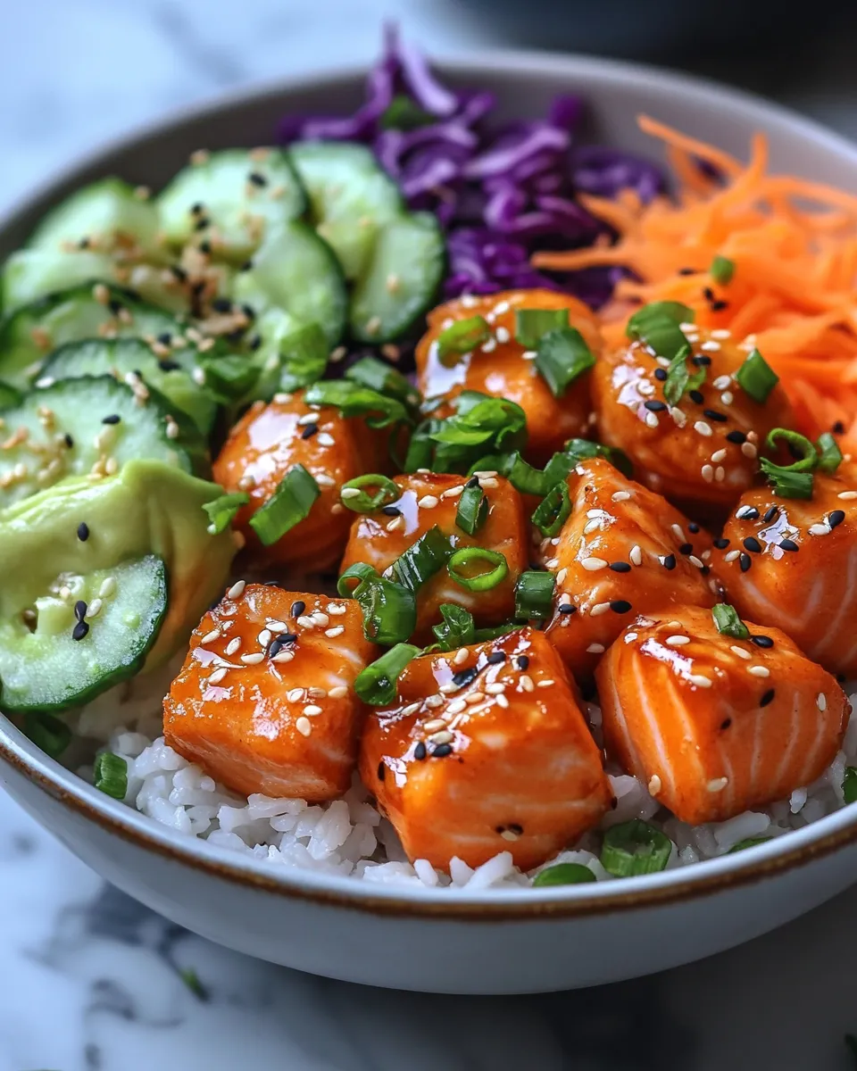 Crispy Bang Bang Salmon Bites Bowls Better Than Takeout