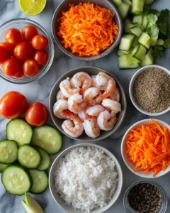 Quick Shrimp and Avocado Summer Bowl 36 0 3 10 2