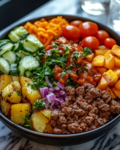 Addictive Burger Bowls: A Flavor-Packed Meal You’ll Crave Every Bite 37 0 3 5 3