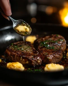 Seared Steak with Garlic Herb Butter and Carrots 30 image 1774762441340